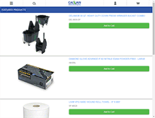Tablet Screenshot of caljaninc.com